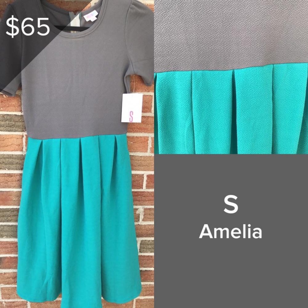 Gray and teal!
